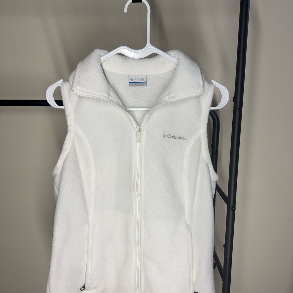 Columbia Ivory Fleece Vest